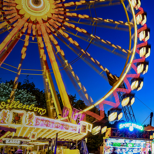 Carnival at nighttime